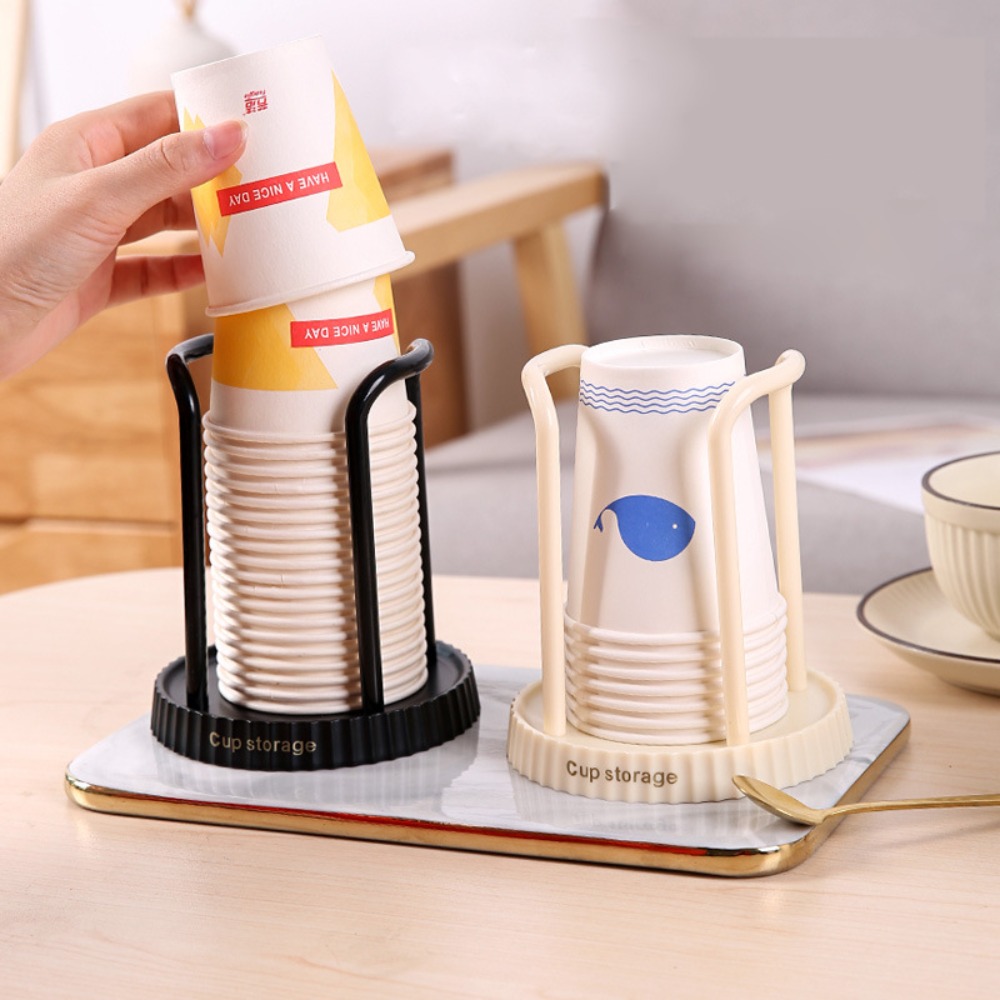 Coffee Tea Cups - Portavasos desechable, organizador de vasos de