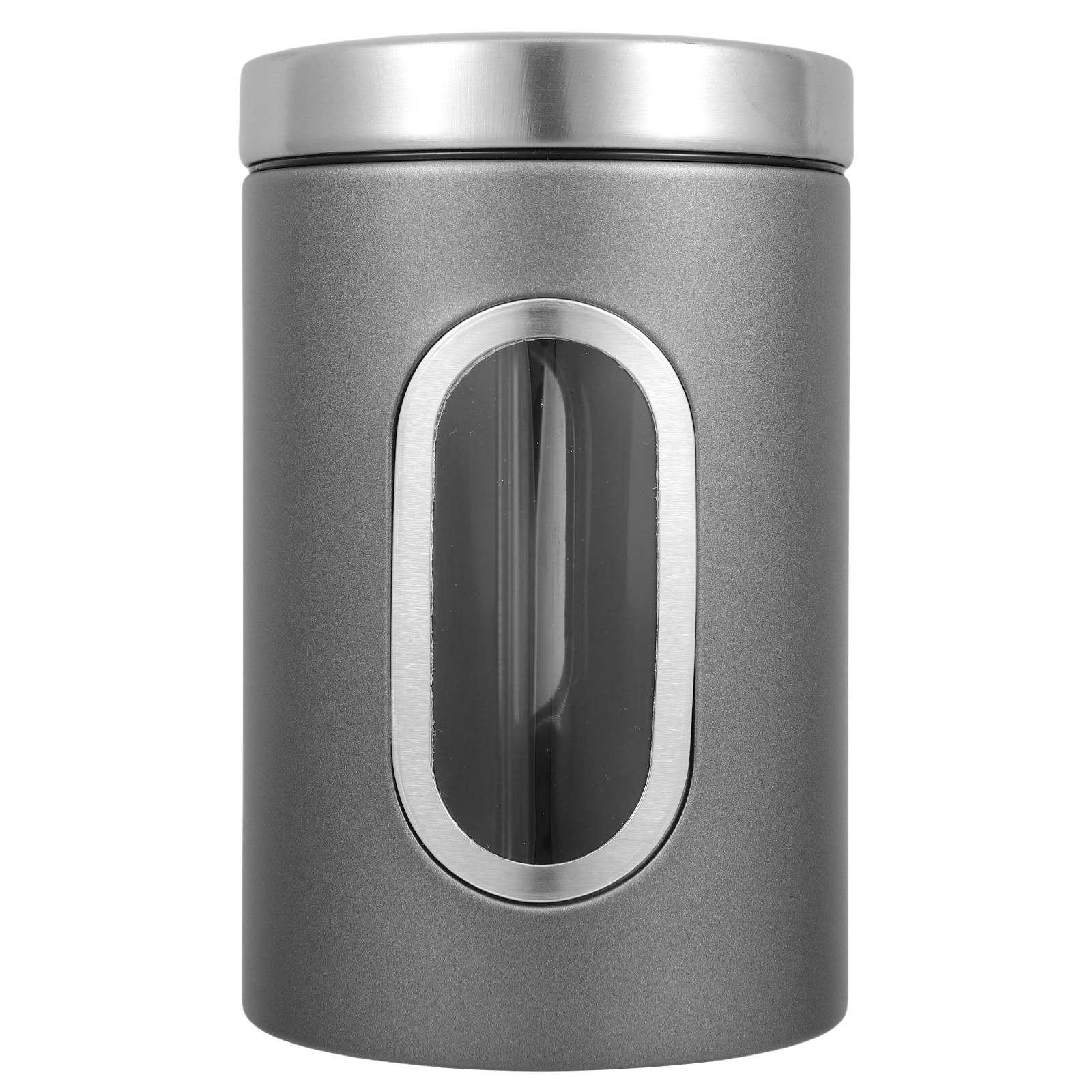 Canister Coffee Sugar Tea - Recipiente Hermético de Acero Inoxidable Color