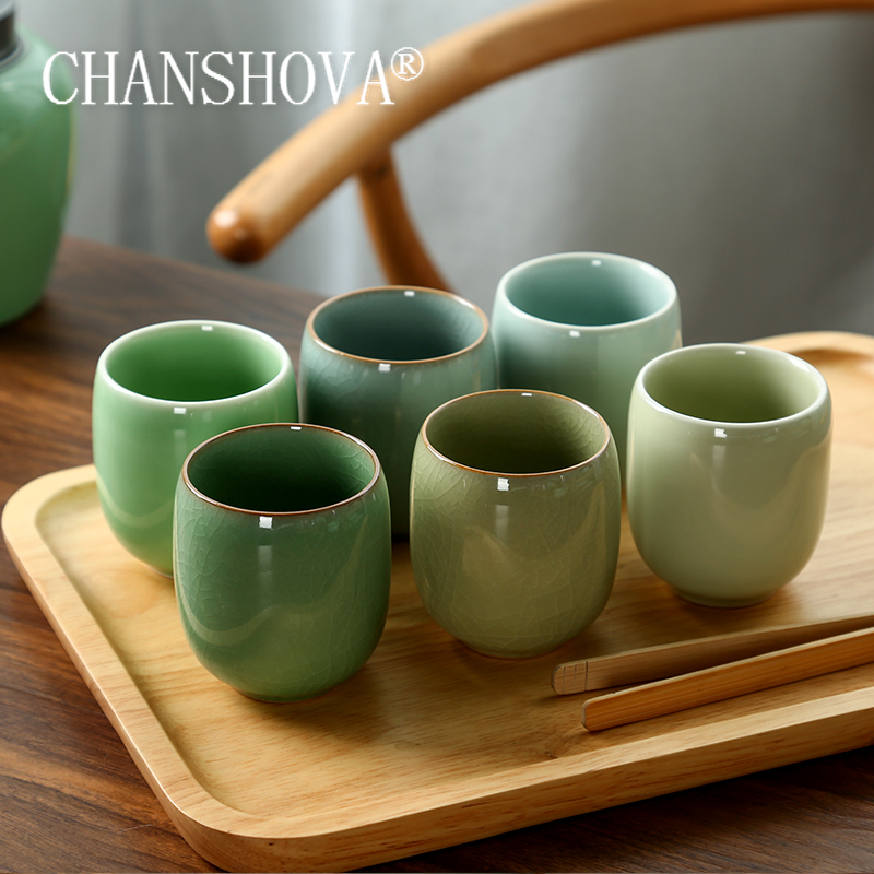 Coffee Tea Mix - CHANSHOVA-Juego de tazas de té de
