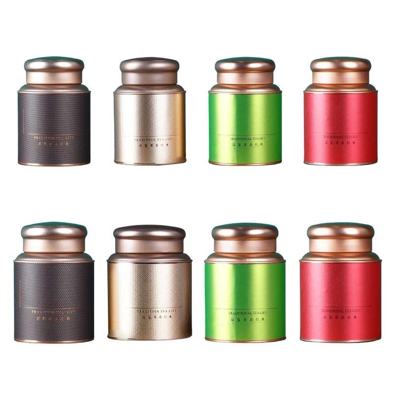 Canister Coffee Sugar Tea - Bote té portátil 652F, caja hermética