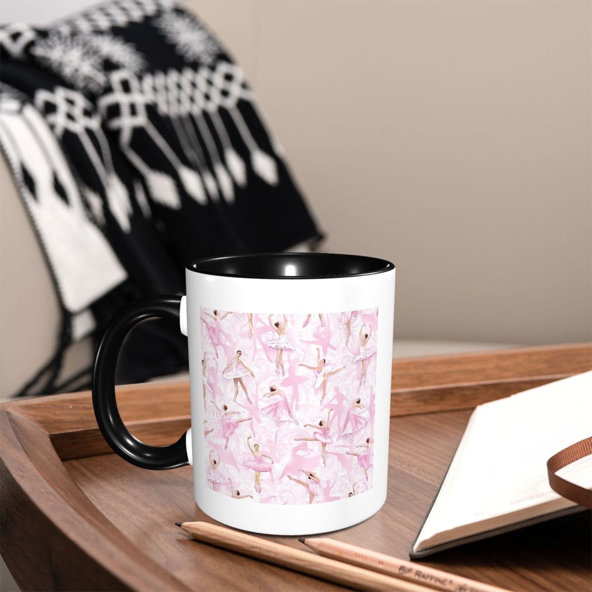 Coffee Tea Me - Taza de cerámica divertida con diseño