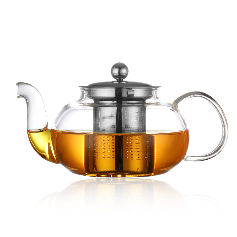 Coffee Tea Mix - Tetera de cristal resistente al calor