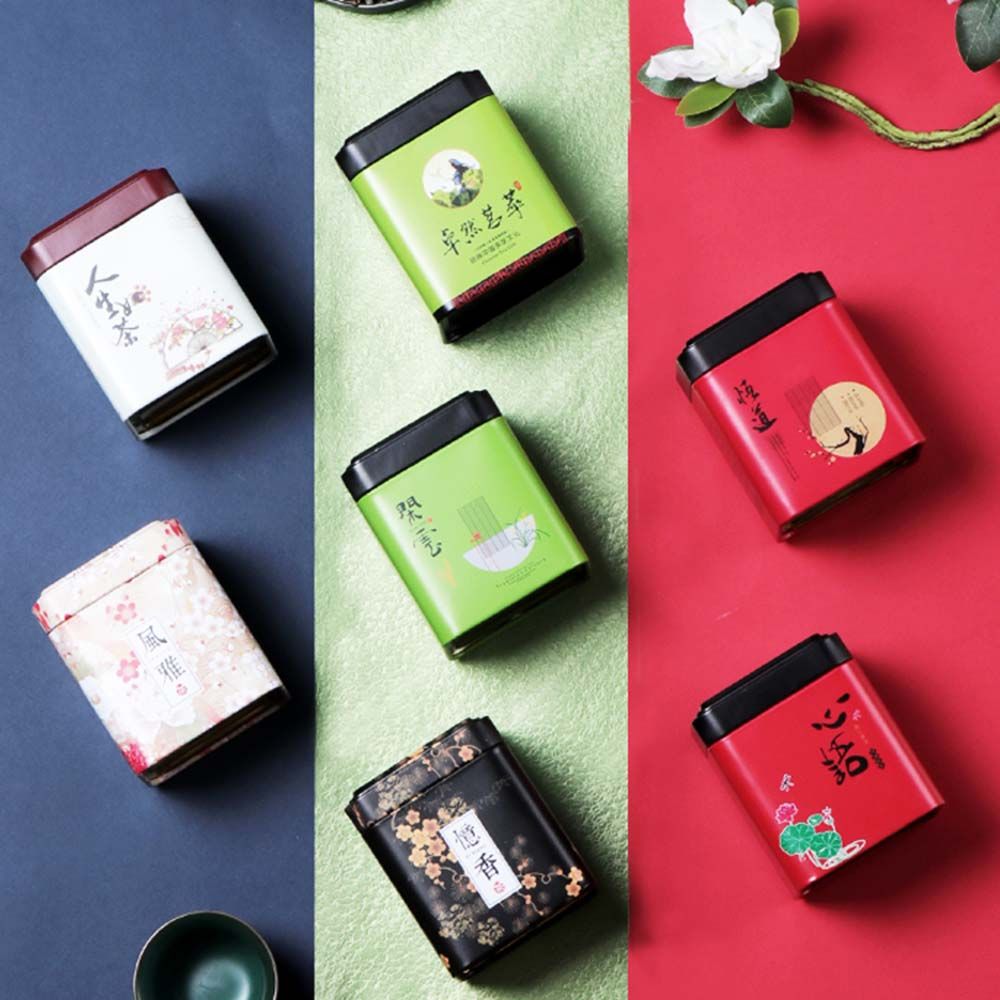 Coffee Tea And Sugar Canister Set - Mini Recipiente Hermético Pequeño para Almacenamiento