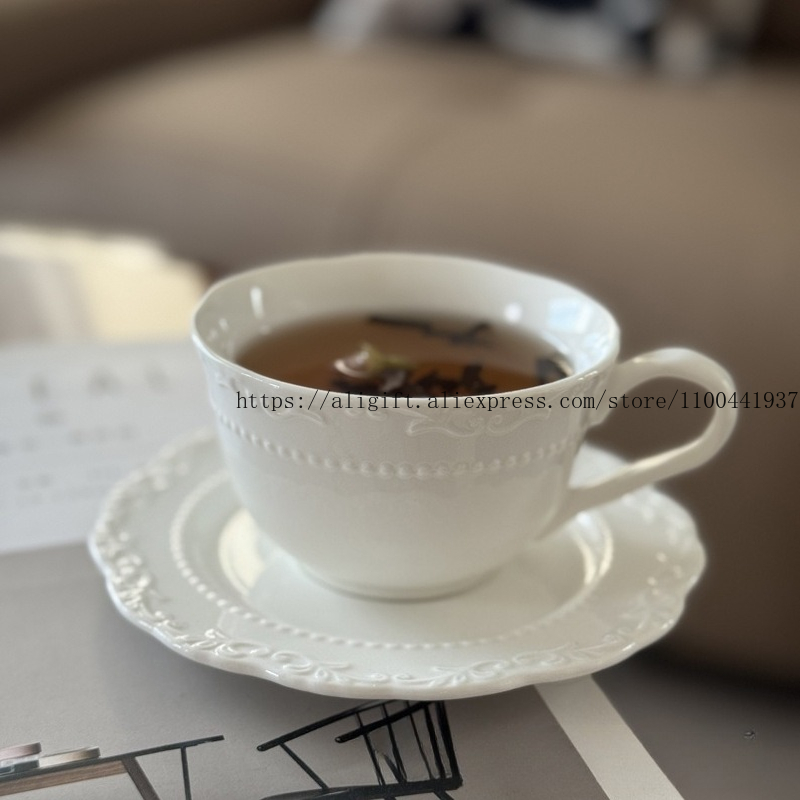 Coffee Tea Mix - Juego de tazas y platos de