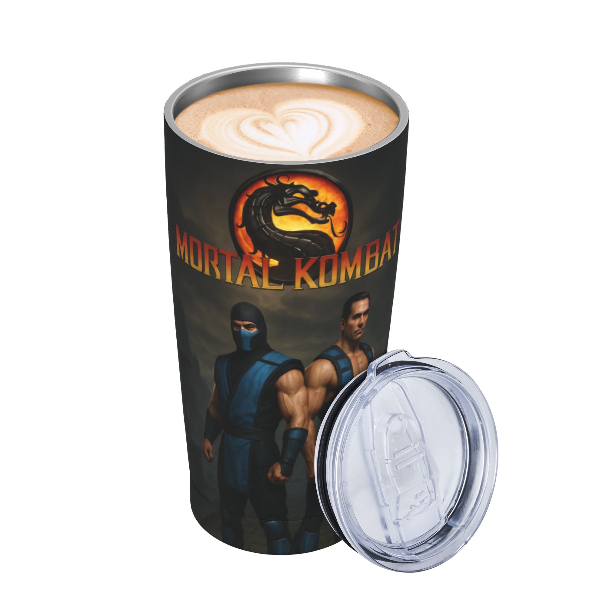 Vaso Térmico Mortal Kombat II  - Coffee Tea Tumbler reseña y precio