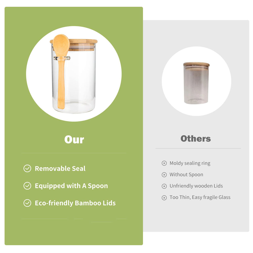 Recipientes de Plástico Hermét - Canister Coffee Sugar Tea reseña y precio