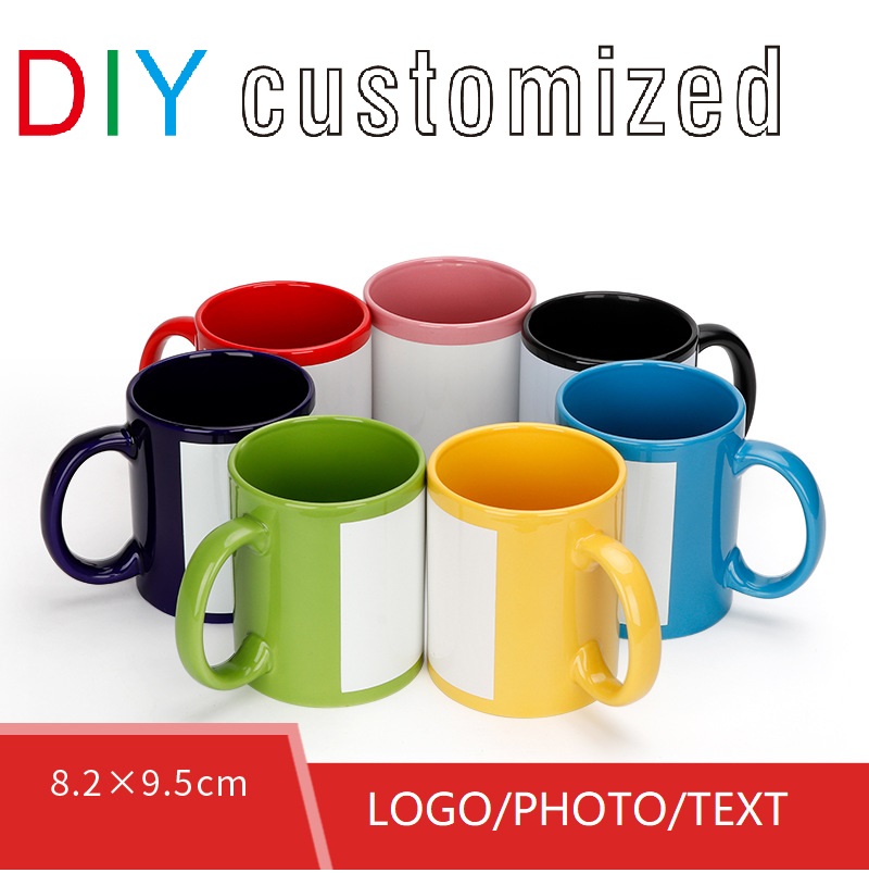 Taza negra con logotipo DIY, T - Coffee Tea Picture reseña y precio
