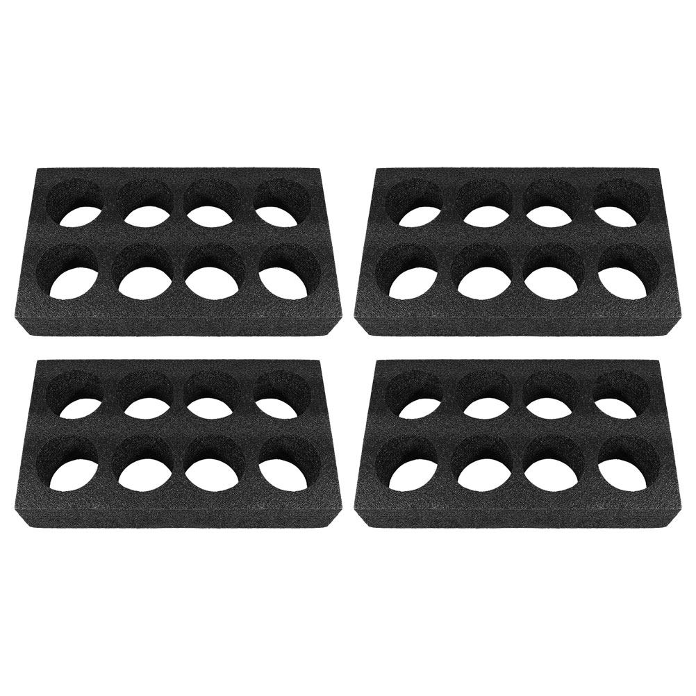 4 piezas de bandeja para bebid - Coffee Tea Cups reseña y precio