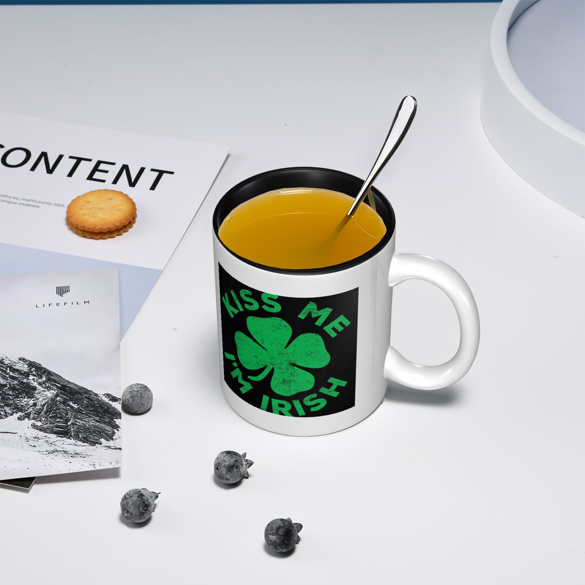 Taza de Cerámica Divertida con - Coffee Tea Me reseña y precio