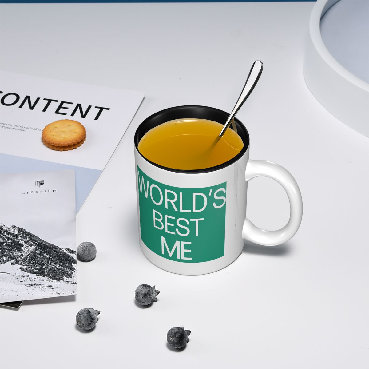 Taza 'World's Best Me', Divert - Coffee Tea Me reseña y precio
