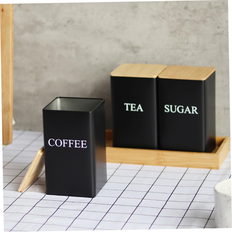 Juego de 3 Recipientes para Té - Canister Coffee Sugar Tea reseña y precio