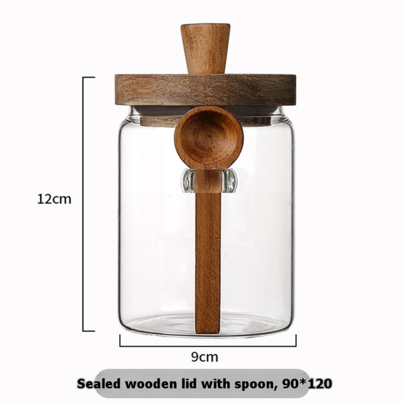 Juego de 3 recipientes de vidr - Coffee Tea And Sugar Canister Set reseña y precio