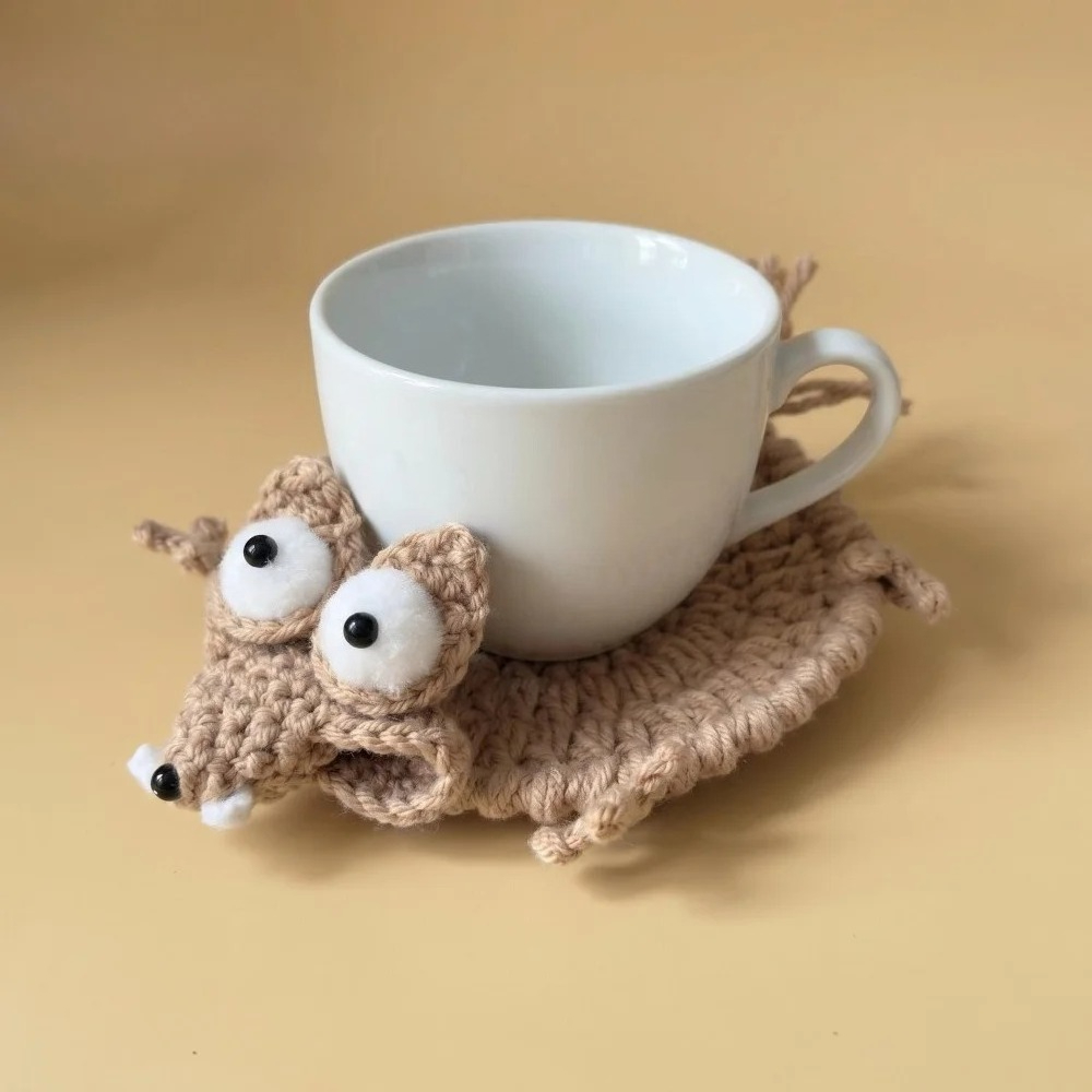 Posavasos de ganchillo con dis - Coffee Tea Mix reseña y precio