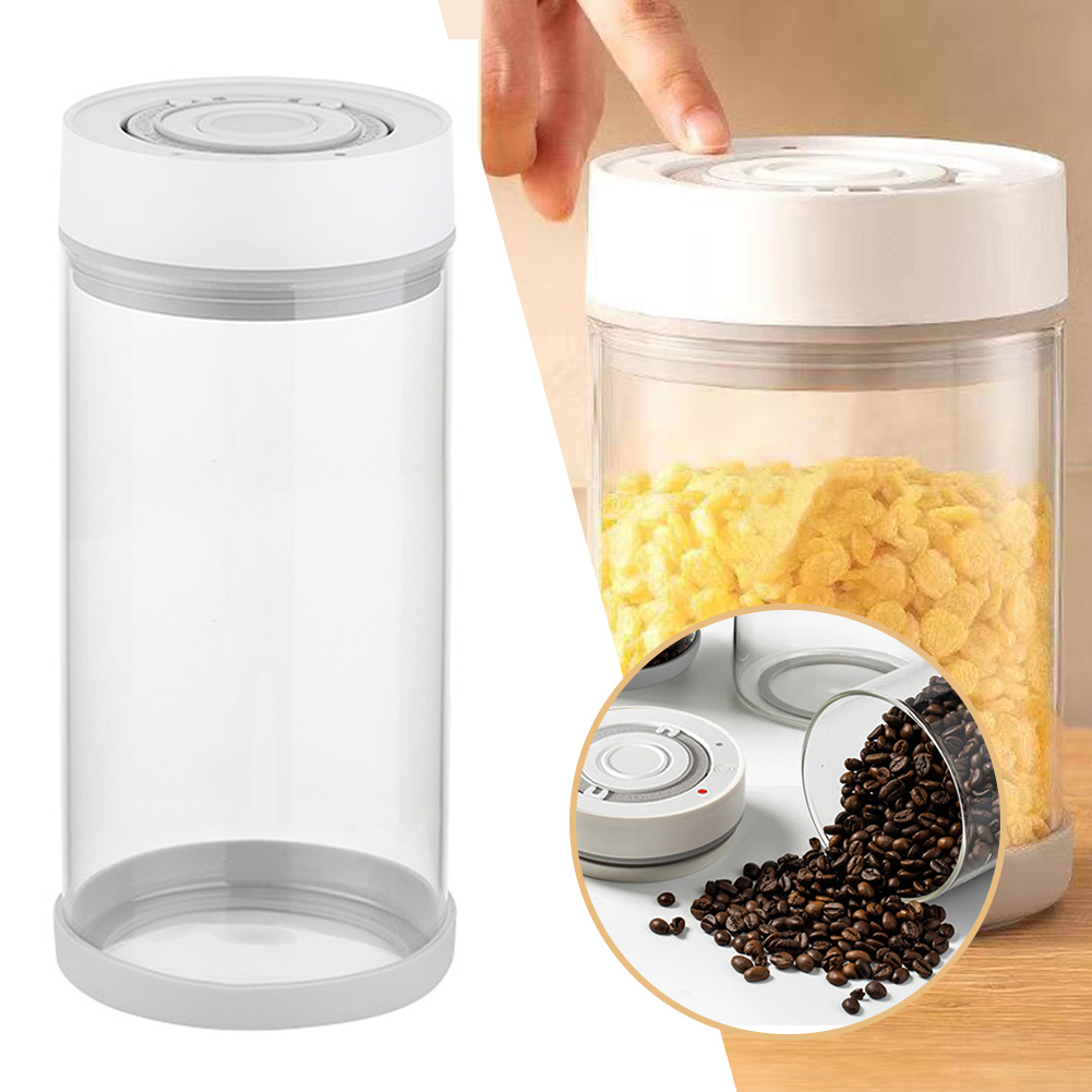 Tarro de vidrio a prueba de hu - Coffee Tea Containers reseña y precio