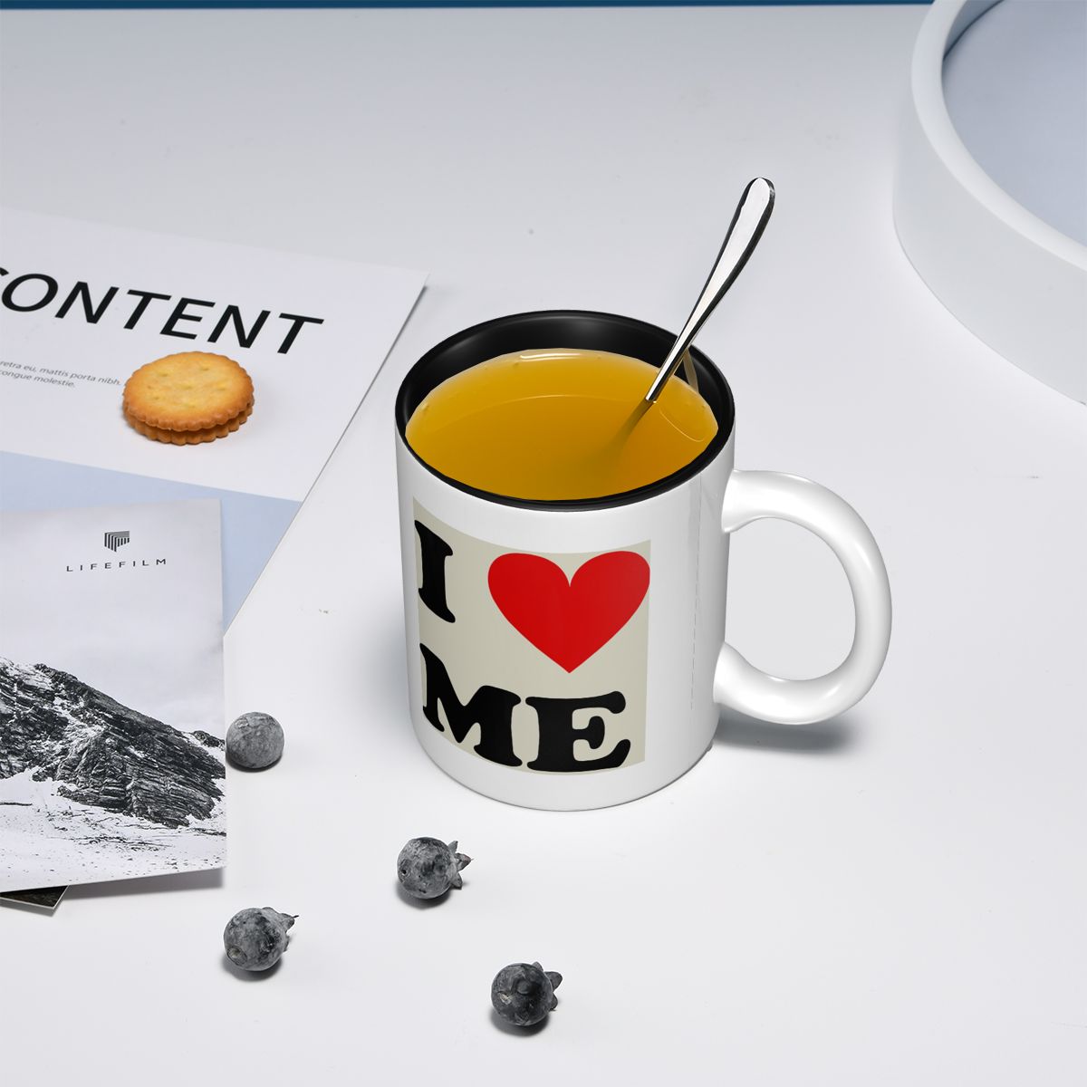 Taza de Cerámica Divertida con - Coffee Tea Me reseña y precio
