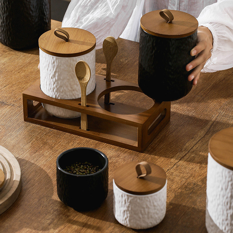 Recipiente de cocina hermético - Canister Coffee Sugar Tea reseña y precio