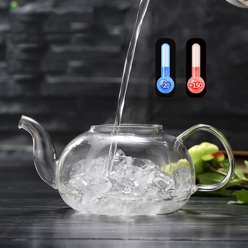 Tetera de cristal resistente a - Coffee Tea Mix reseña y precio