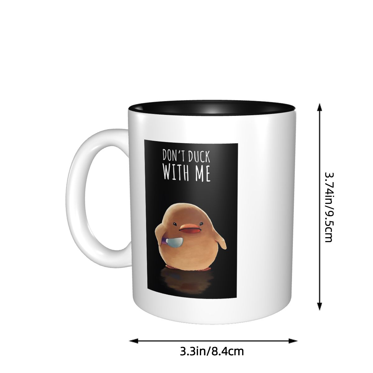 Don't Duck With Me - Taza Meme - Coffee Tea Me reseña y precio