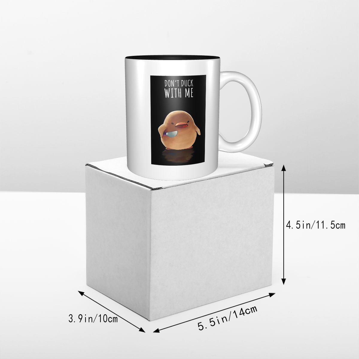 Don't Duck With Me - Taza Meme - Coffee Tea Me reseña y precio