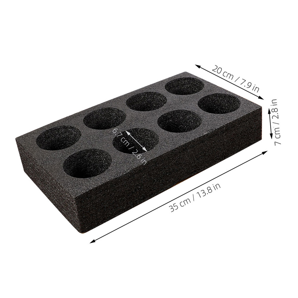 4 piezas de bandeja para bebid - Coffee Tea Cups reseña y precio