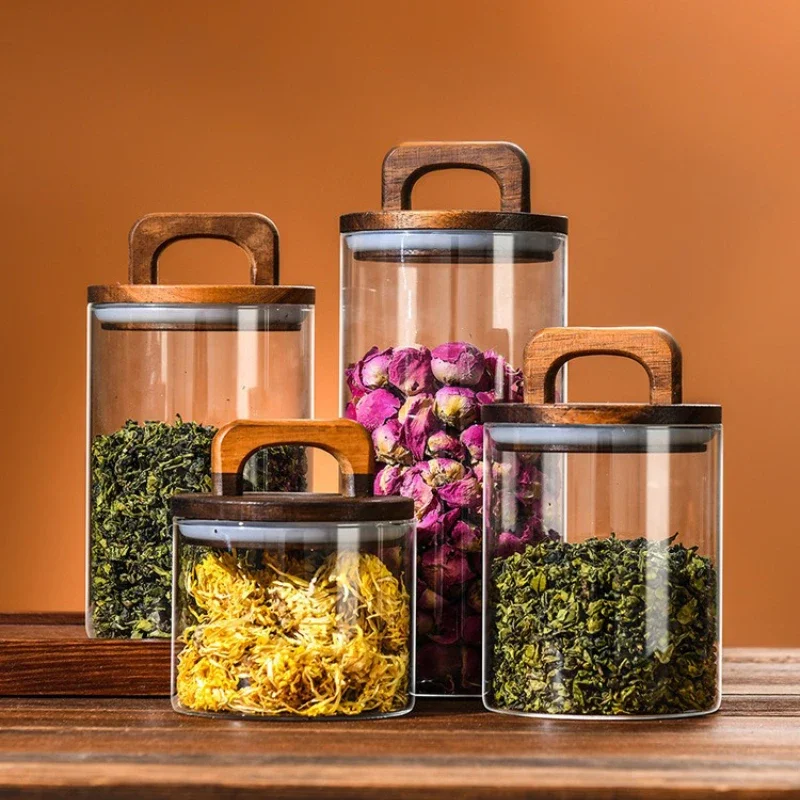 Tarro de vidrio transparente c - Canister Coffee Sugar Tea reseña y precio