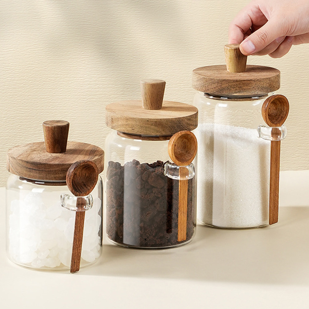 Frasco de Vidrio para Almacena - Coffee Tea Containers reseña y precio