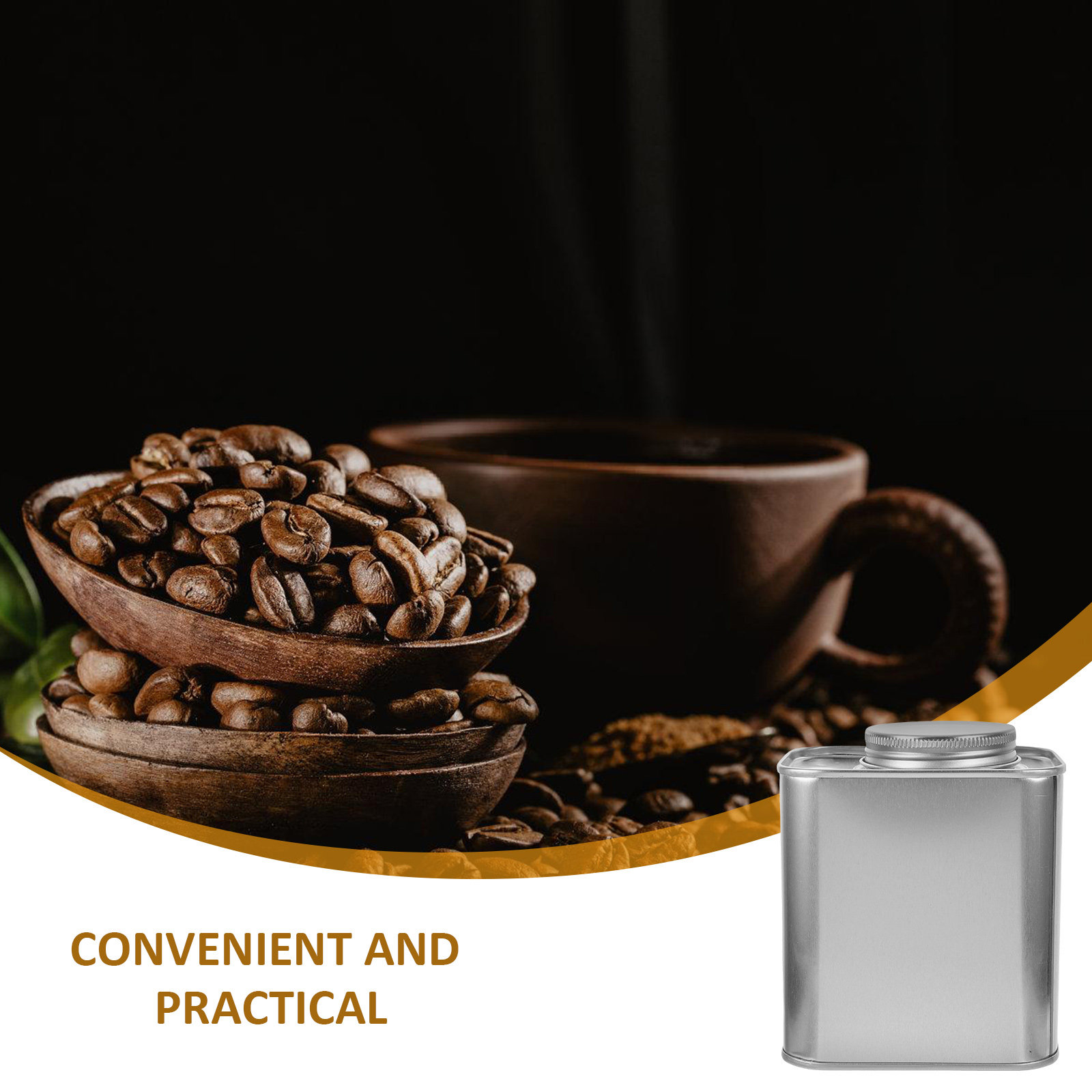 Juego de 4 Recipientes Herméti - Canister Coffee Sugar Tea reseña y precio