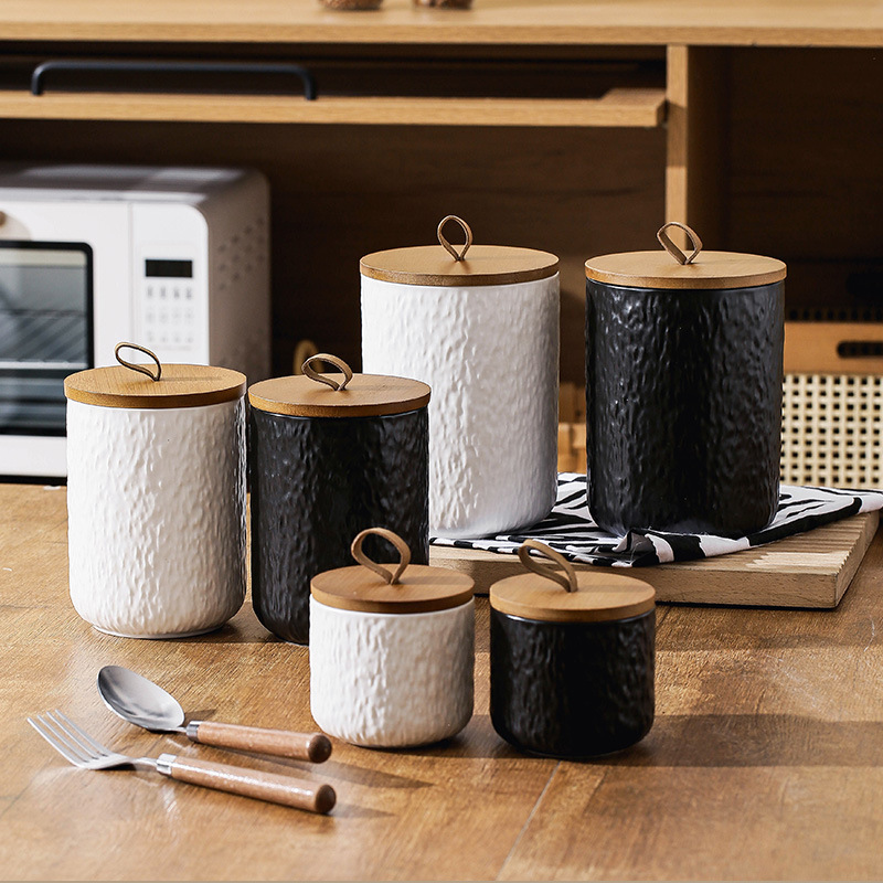 Tarro de almacenamiento de cer - Coffee Tea Sugar Container Set reseña y precio