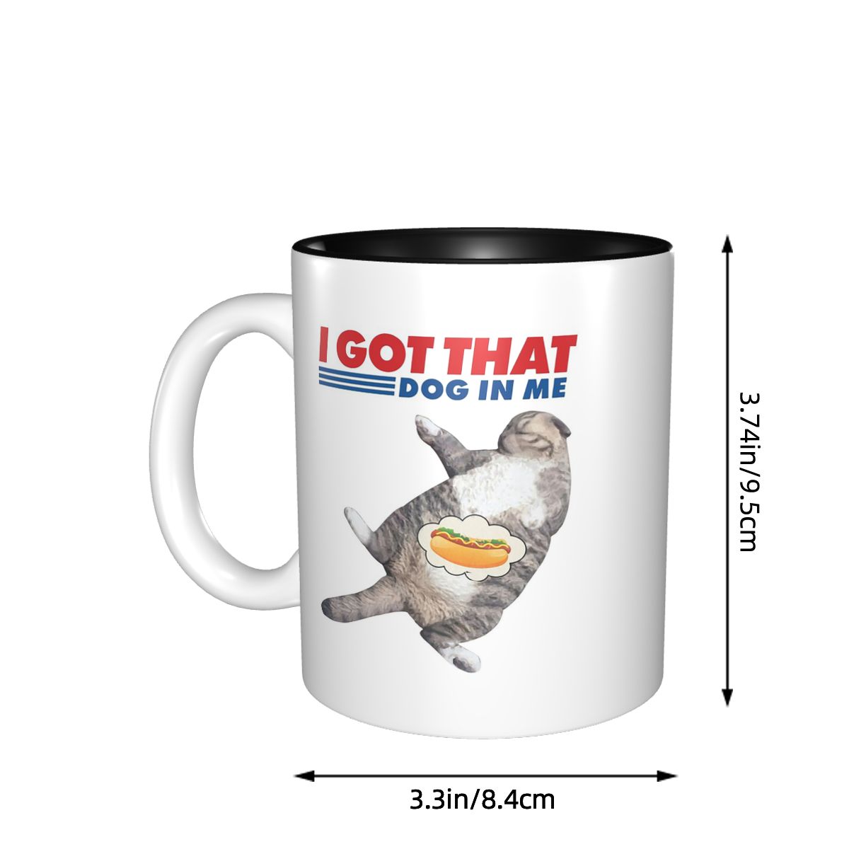 Taza con la frase 'I Got That  - Coffee Tea Me reseña y precio