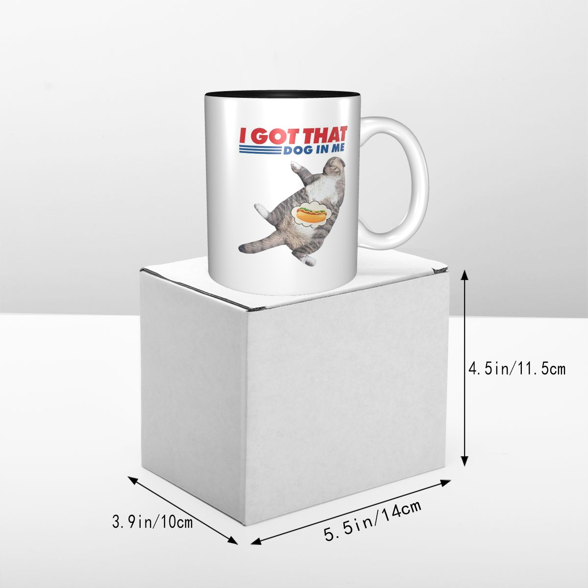 Taza con la frase 'I Got That  - Coffee Tea Me reseña y precio