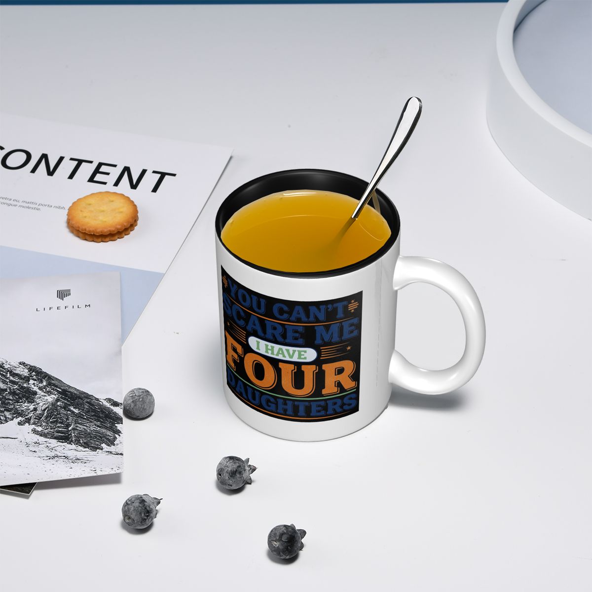 Taza de Cerámica Divertida con - Coffee Tea Me reseña y precio
