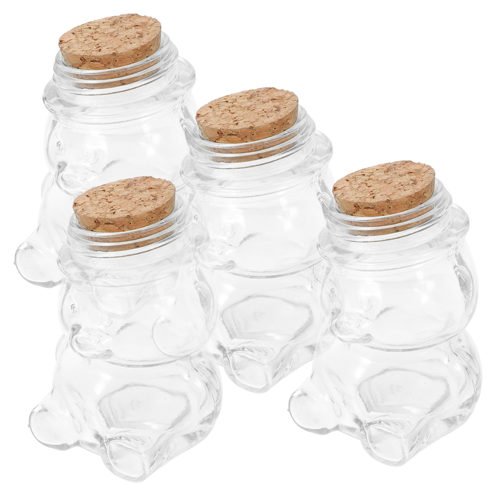 Juego de 4 tarros de cristal t - Coffee Tea Containers reseña y precio