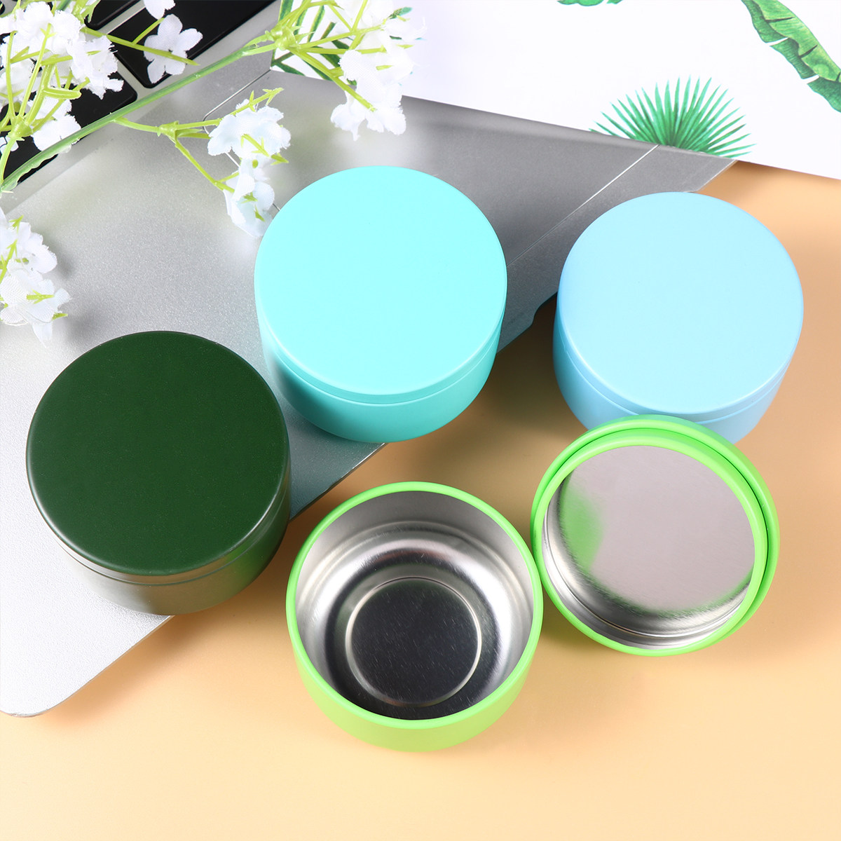 Juego de 4 Latas de Metal Resi - Canister Coffee Sugar Tea reseña y precio