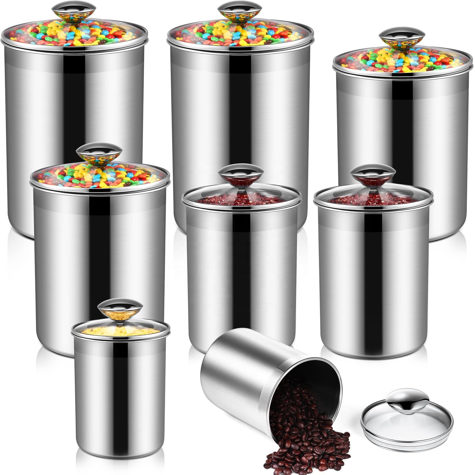 Contenedores de almacenamiento - Coffee Tea Containers reseña y precio