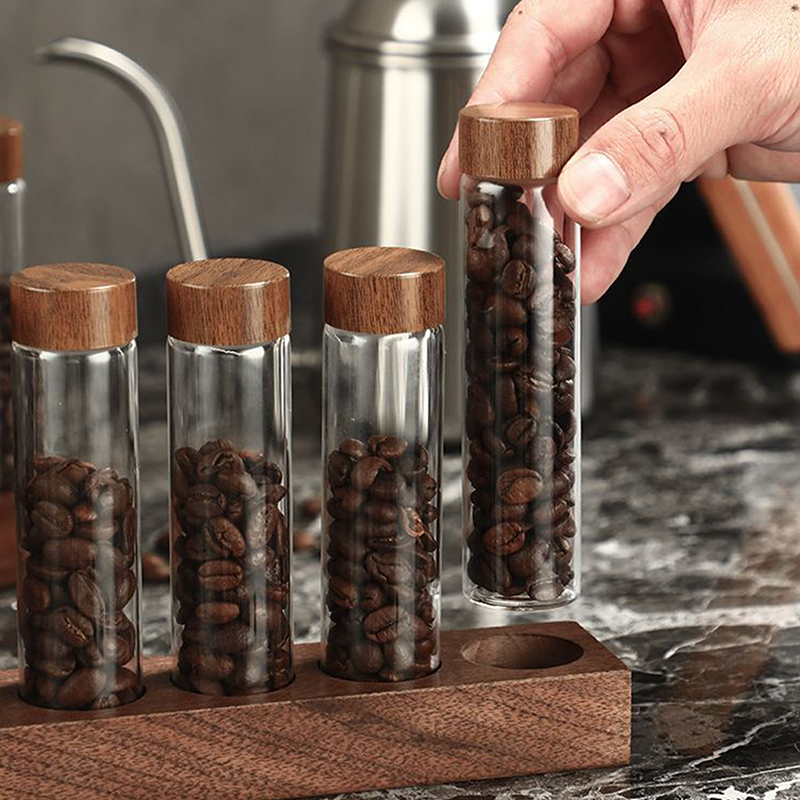 Tubo de vidrio para granos de  - Coffee Tea Tumbler reseña y precio