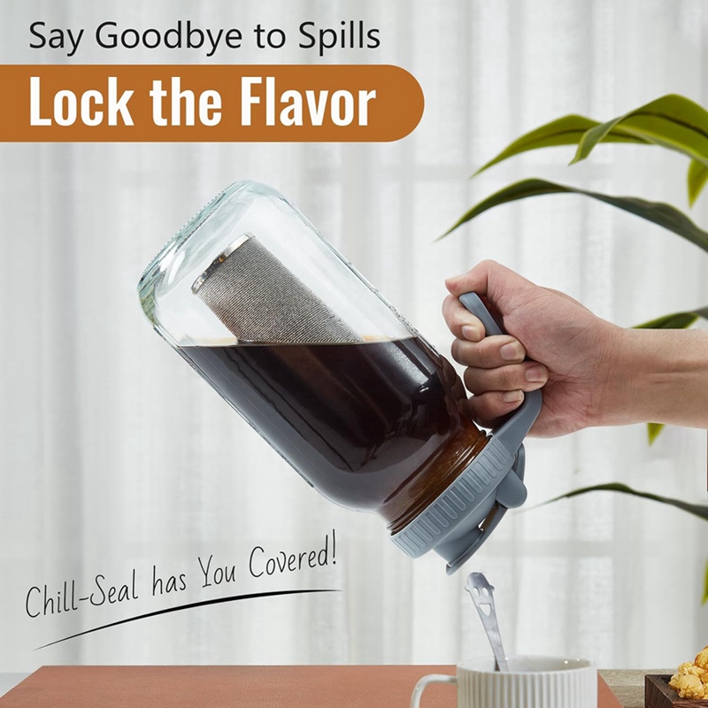 Jarra para Café Frío de 64 oz, - Cold Brew Jar reseña y precio