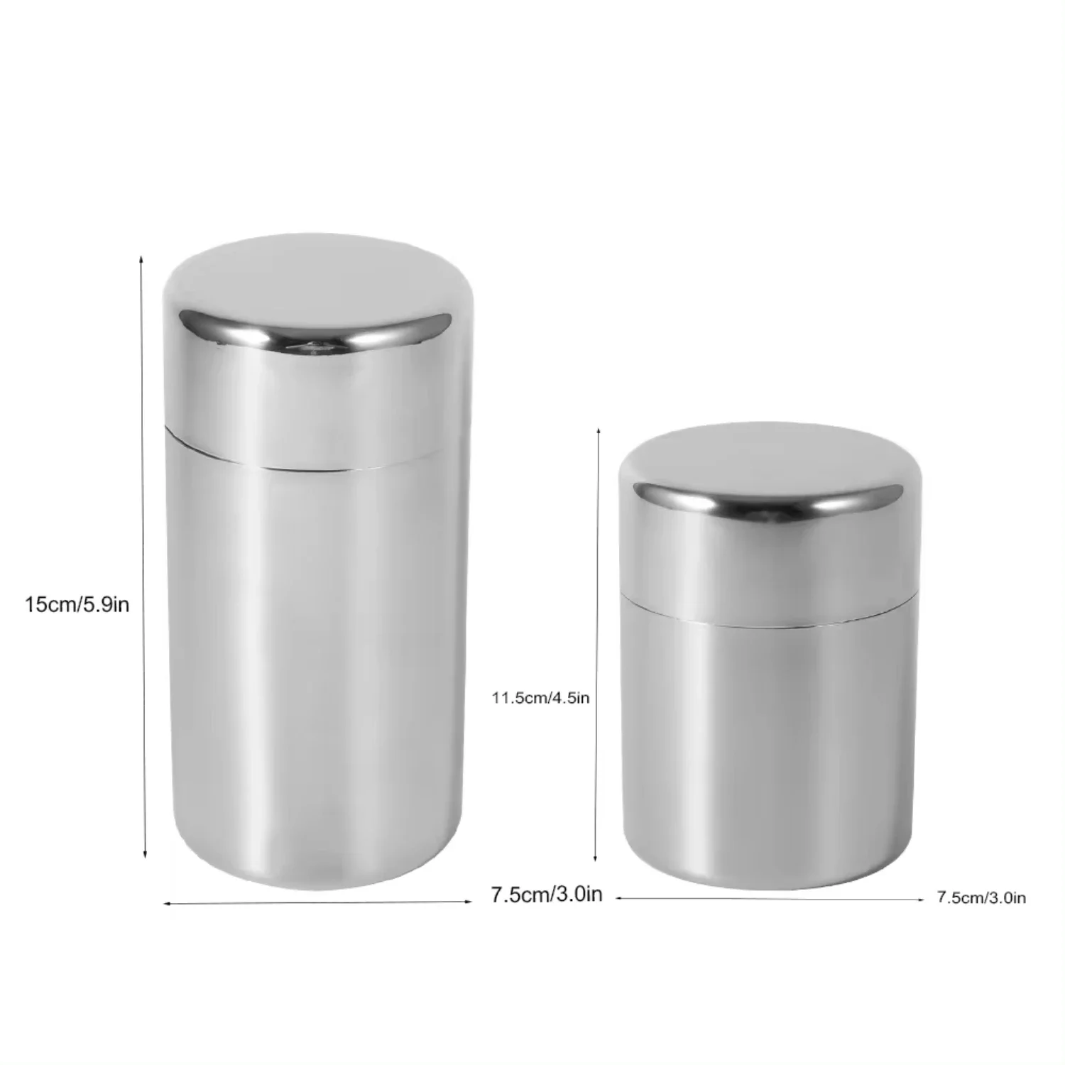 Latas de hojas de té de acero  - Coffee Tea Containers reseña y precio