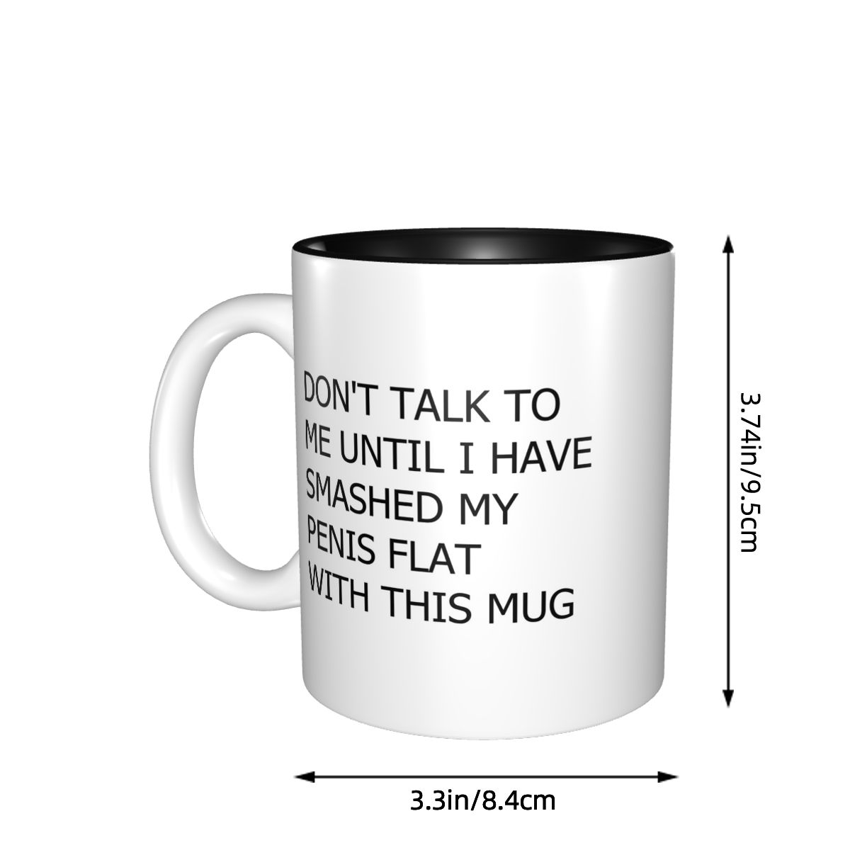 Taza de Cerámica Divertida con - Coffee Tea Me reseña y precio