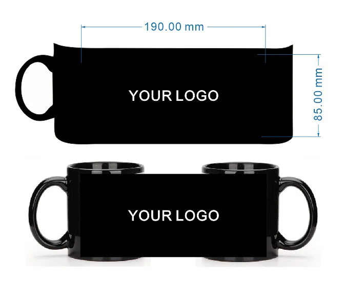 Taza de cerámica con logotipo  - Coffee Tea Picture reseña y precio
