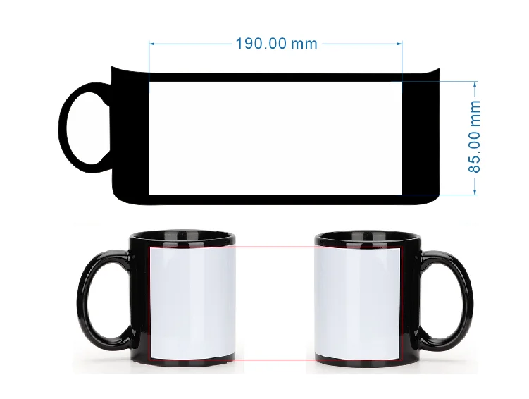 Taza de cerámica con logotipo  - Coffee Tea Picture reseña y precio