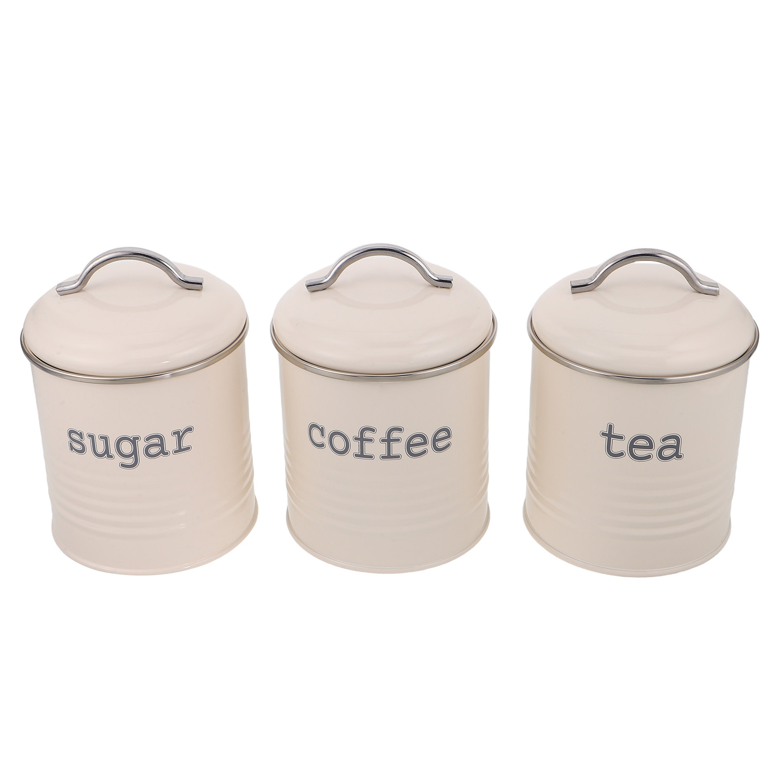 Juego de 3 Recipientes Herméti - Coffee Tea Containers reseña y precio