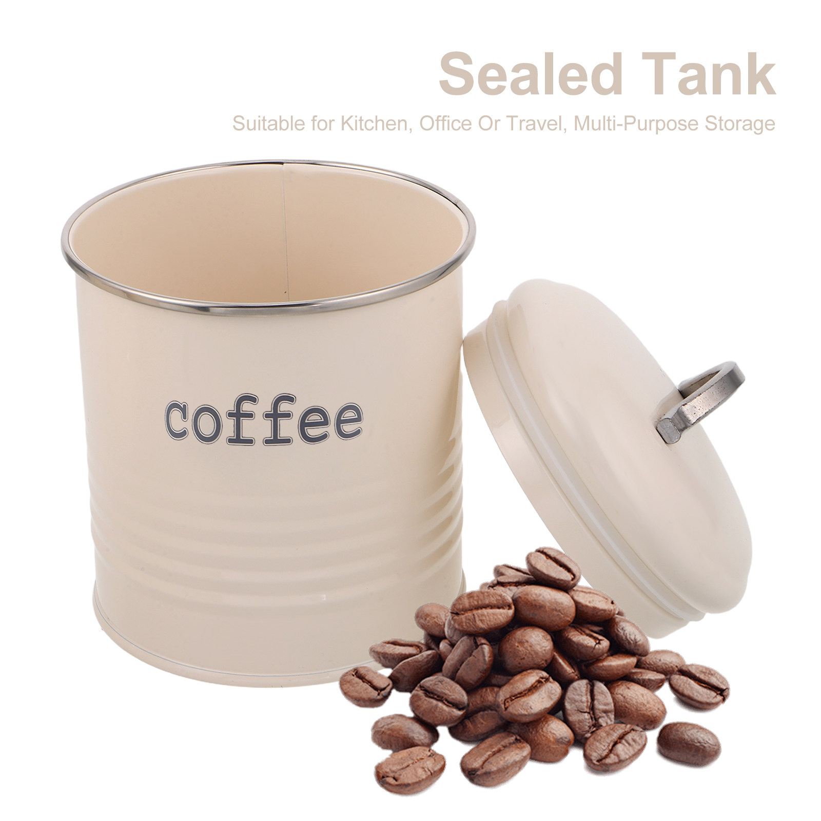 Juego de 3 Recipientes Herméti - Coffee Tea Containers reseña y precio