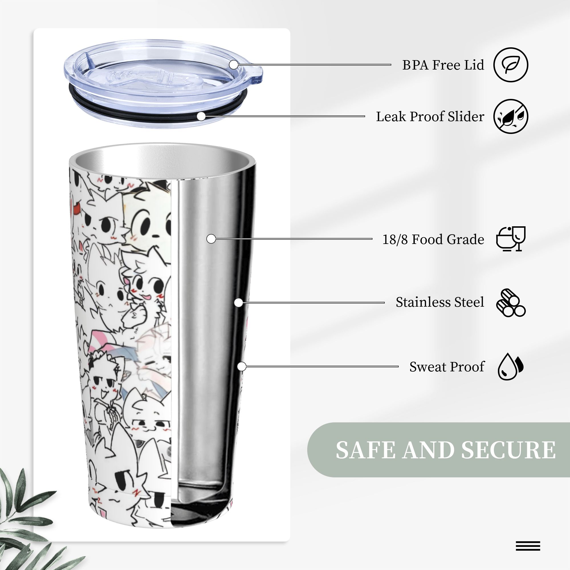 Boykissers Silly Tumbler - Taz - Coffee Tea Tumbler reseña y precio